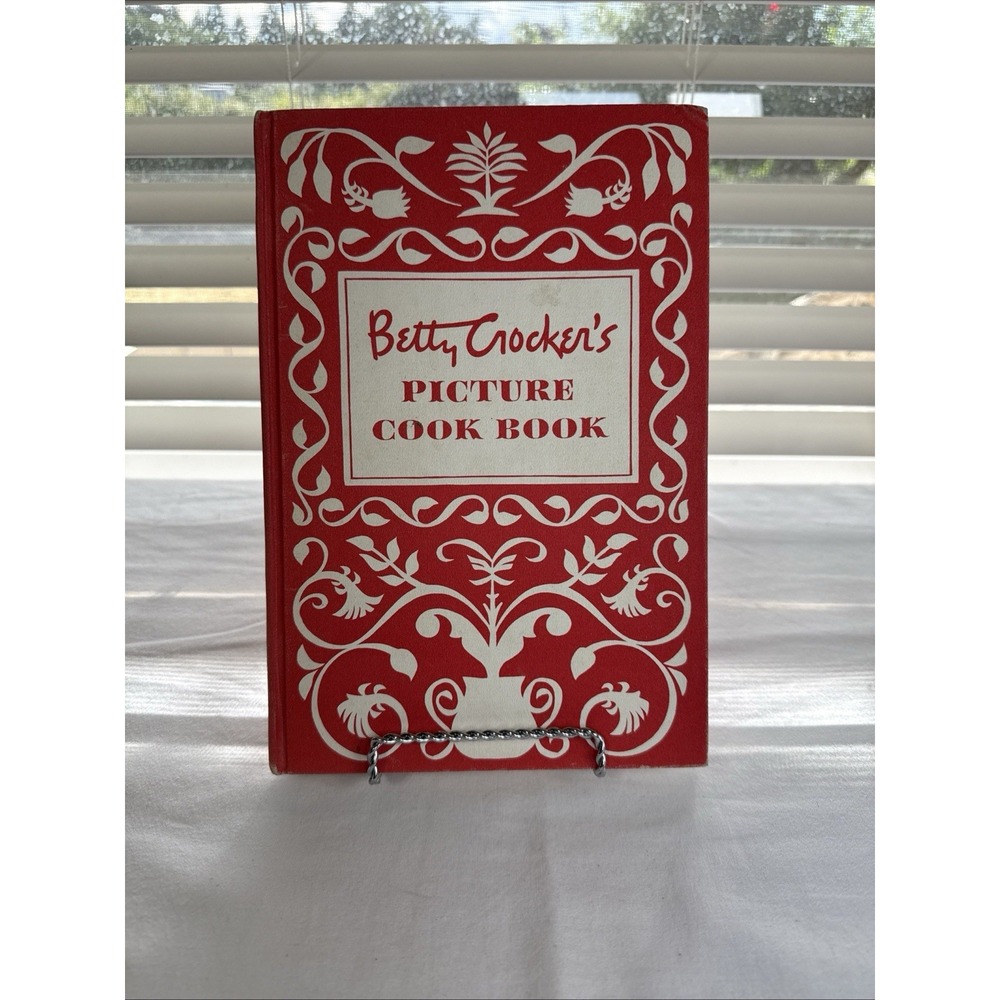 BETTY CROCKER'S PICTURE COOK BOOK (1950, Vtg First HC Text Edition) 6th PRINTING